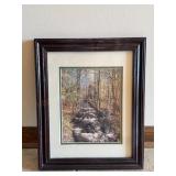 Framed Waterscape Picture