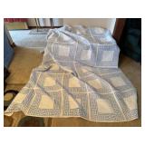 Blue & White Blanket