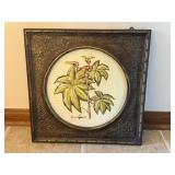 Framed Leaf Picture