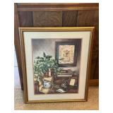 Framed "Kentucky Kitchens" Picture