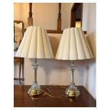 Pair of Lamps w/Shades
