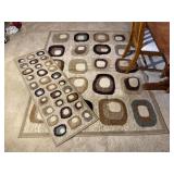Matching Alto Oblong Block Rugs