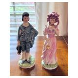 Pinky & Blue Boy Figurines