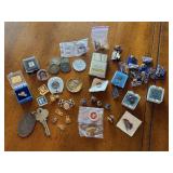 Pins, Tokens, Key, etc