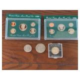 (2) 1996US Mint Proof Sets, Kennedy Half Dollars
