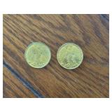 2 Angel Tokens/Coins