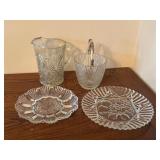 Pitcher, Ice Bucket & Serving Platters