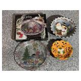 Holiday Bowls & Platter