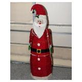 Lighted Santa Statue