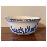 Snack Attack!  Thats All Folks Pottery Bowl