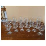 16 Stemware Glasses