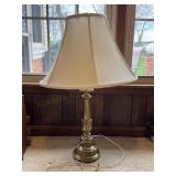 Brass Lamp w/Shade