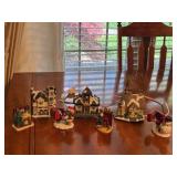 Christmas Village Statues (Incl. Lighted)