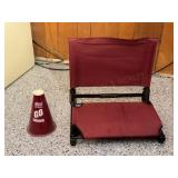 Stadium Seat & Colonels Megaphone