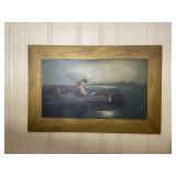 Heinrich Von Rustige Alone Vintage Framed Print