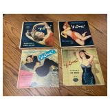 Group of 4 "I Love" Albums Ladies on Cover