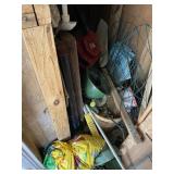 Contents of Picture Left Side of Shed