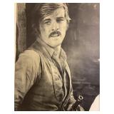 Large Old Vintage Robert Redford Poster
