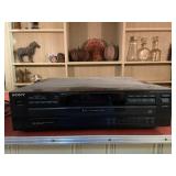 Sony 5 Disc CD Player Vintage Electronics