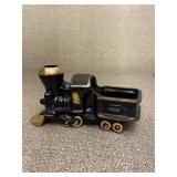 Purdue Black & Gold Train Planter Vintage