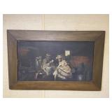 Harry Roseland Reading the Tea Leaves Print