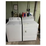 Amana White Washer & Dryer Appliance Set