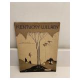 Kentucky Lullaby Old Vintage Musical Playbill