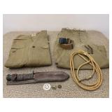 Boy Scouts Vintage Vest Pants Knife Tokens Belt