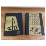 Set of 2 Old Yearbooks 1950