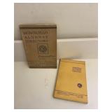 Old Monticello Illinois School Directories Set