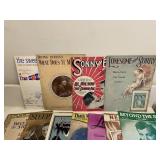 Set of Old Musical Playbill Programs Vintage