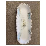 Vintage Floral Dish Made in Germany Numbered
