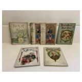 Set of 5 Small Old Books includes Rock of Ages