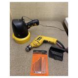 Coleman Light Dewalt Drill & Bits Combo Lot
