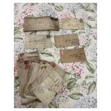 Large Lot of Old Letters Stationary Etc