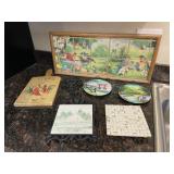Kitchen Trivets & Bird Home Decor