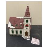 Dept 56 Shady Oak Lit Church Christmas Village