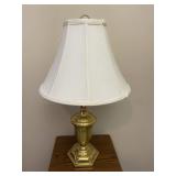 Small Desk Lamp Brass Accent