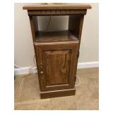 Wood Night Stand Storage Table