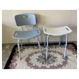 Set of 2 Handicap Shower Mobility Aid Chairs