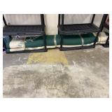 Large Green Floral Accent Area Rug