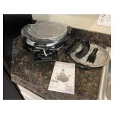 George Foreman Grille & Accessories Like New