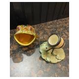 Pair of Vintage Frog Figurines