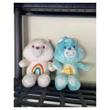 Set of 2 Kenner Vintage Care Bears Plush