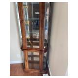 Nice Wood China Cabinet Display Case