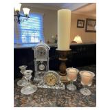Group Lot Candle Holders & Clocks