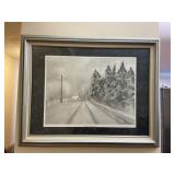 Beauty of Ice Storm 94 Framed Print