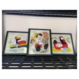 Set of 3 vintage Puzzle Kids Learning Toy