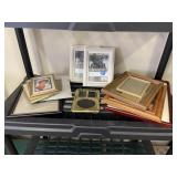 Group Lot Metal & Wood Picture Photo Frames