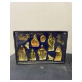 Holiday Time Vintage Porcelain Nativity Set